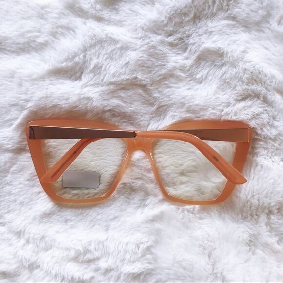 Chels Clear Pink Computer Blue Light Glasses - Picture 11 of 11